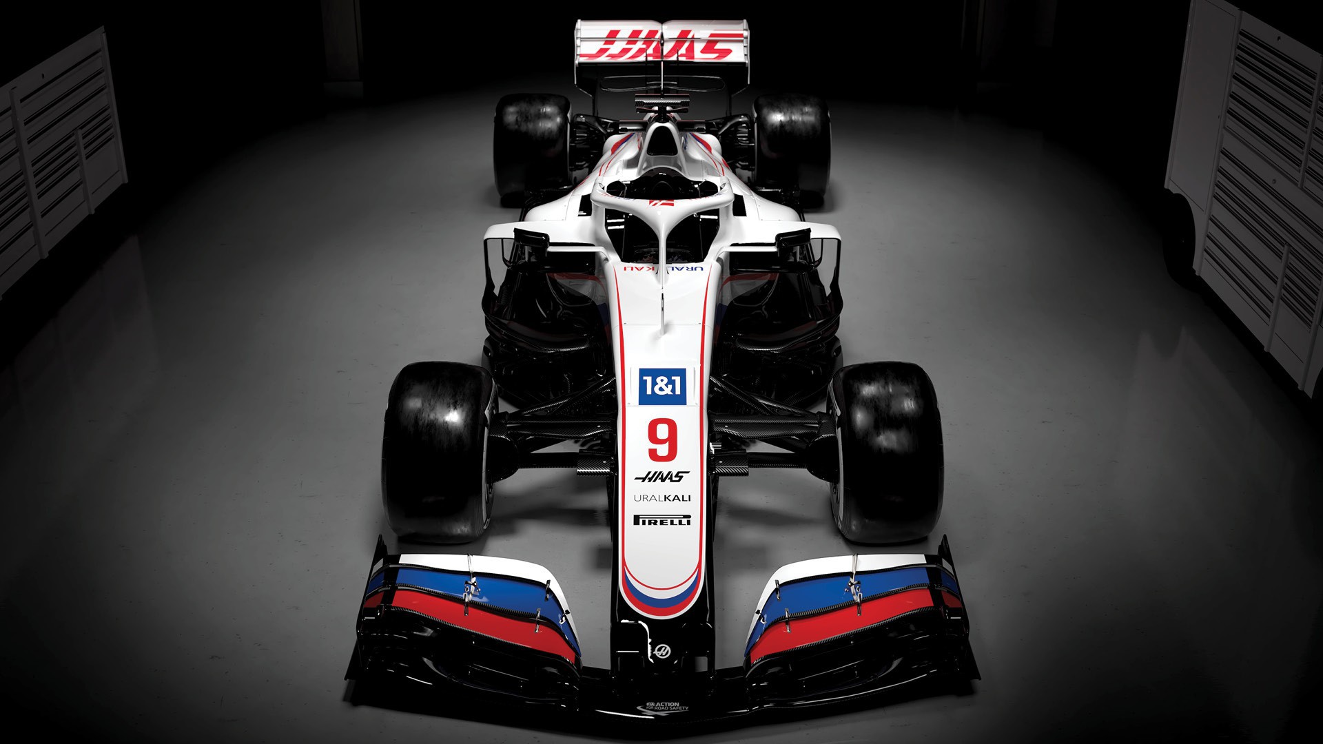 Haas apresentou o modelo VF-21 para a temporada 2021 - Divulgação/Haas