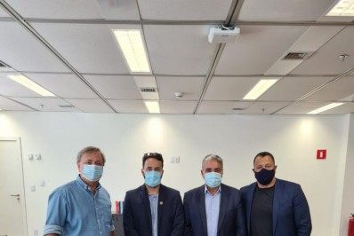 Prefeito de Búzios se reúne com o Presidente da Alerj 