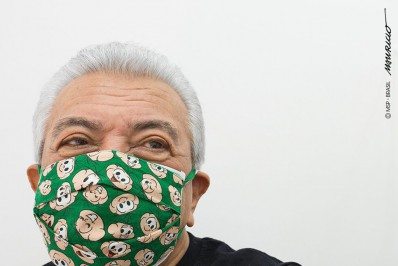 Mauricio de Souza recebe segunda dose da vacina contra o coronavírus