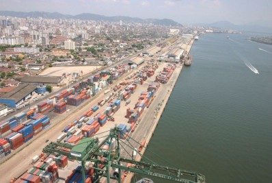 Movimentação do setor portuário cai 3,3% no 1º semestre