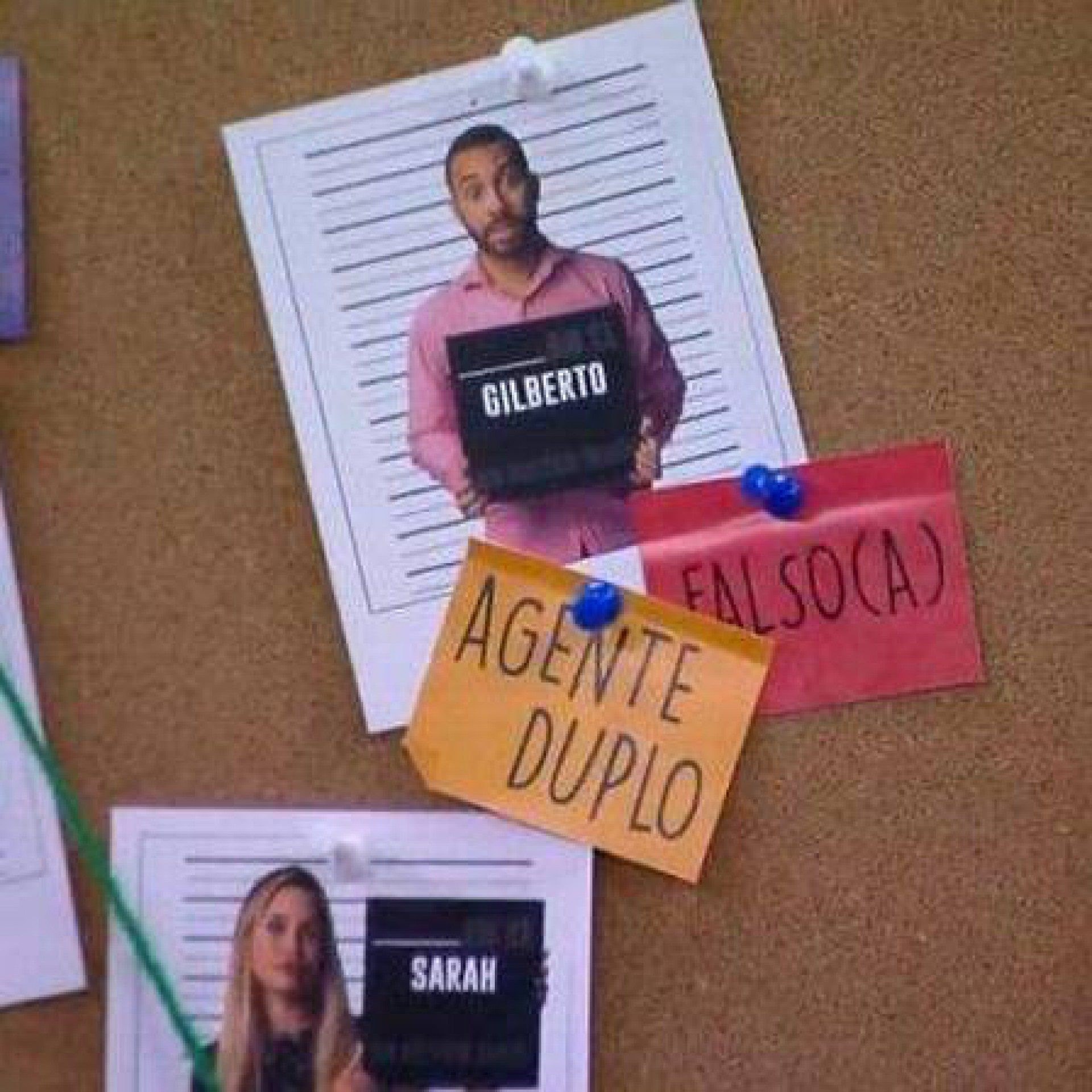 Quadro de estratégias do quarto secreto - Reprodução / TV Globo