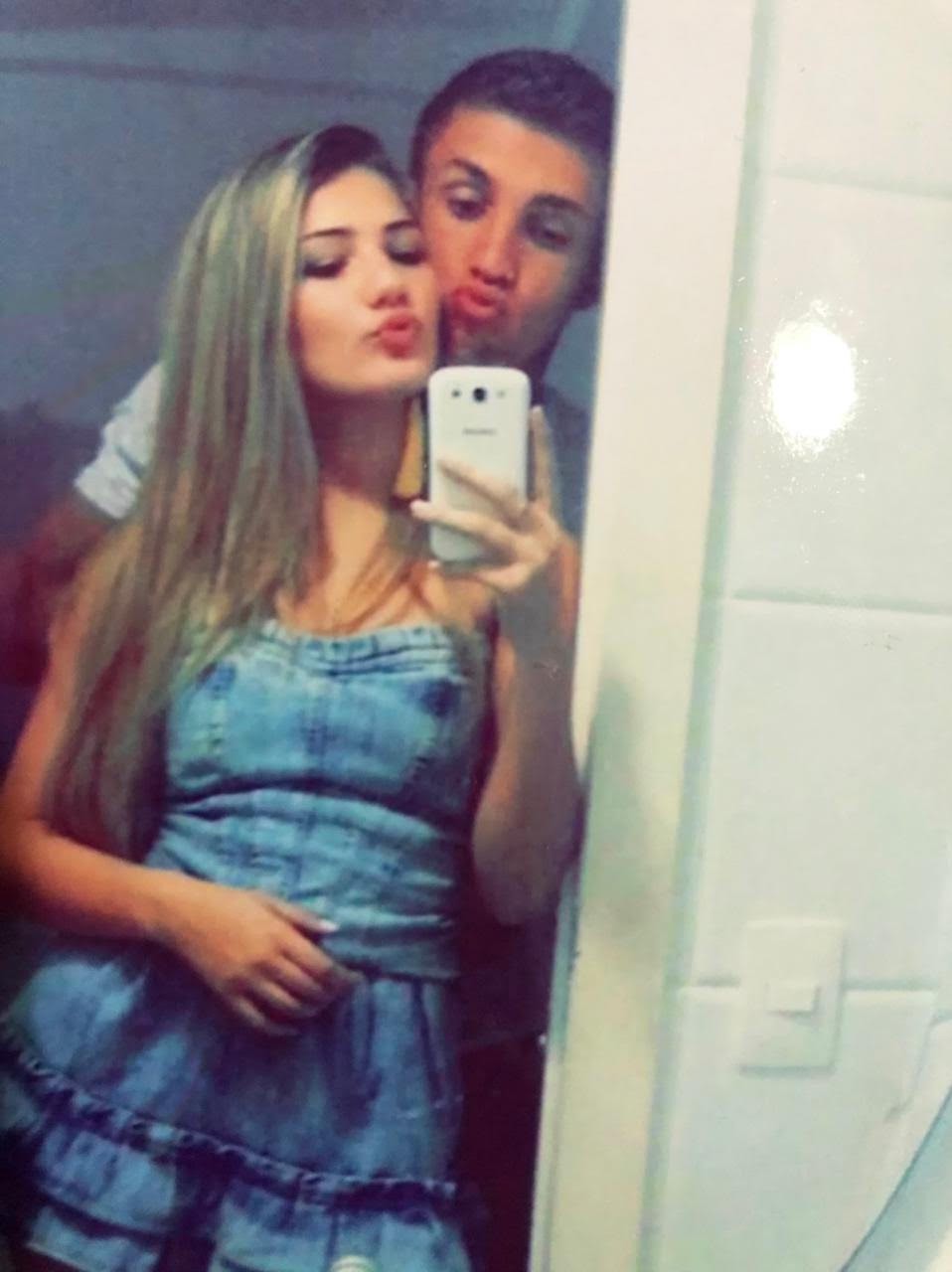Arthur e a namorada Luana Vargas - Jornal O DIA