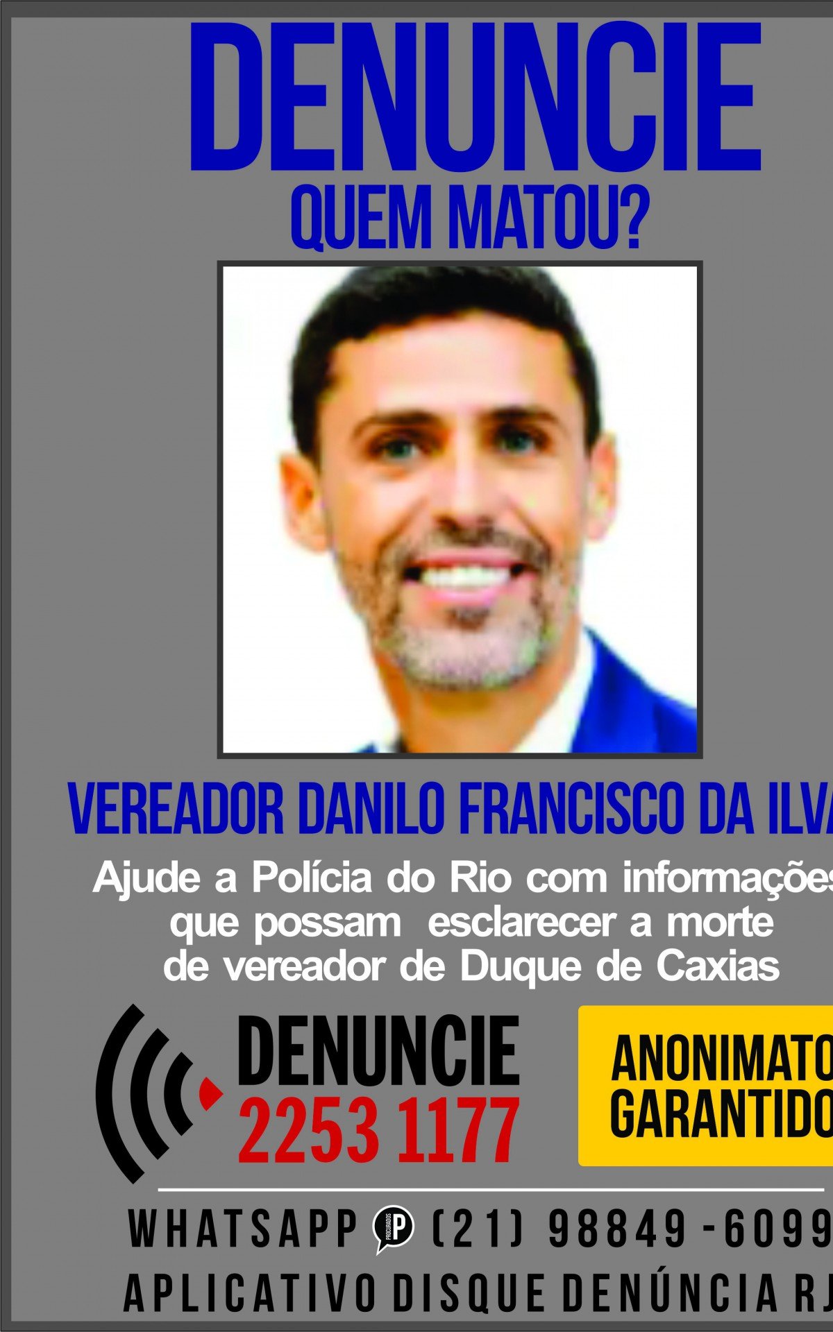 Danilo e o filho foram mortos nesta quarta-feira (10) - Raphael Lima / Portal dos Procurados
