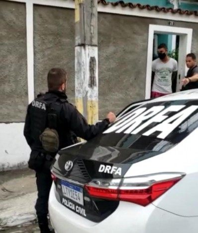 Diego Santana Thomaz foi encontrado pelos policiais em Realengo  - Divulga&ccedil;&atilde;o 