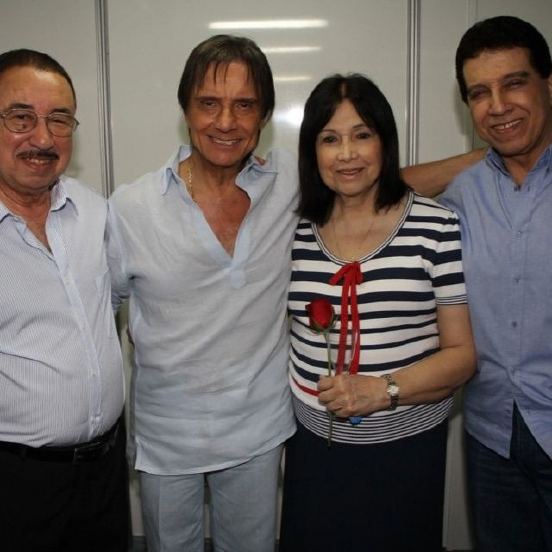 Roberto Carlos e os irmãos - Reprodução
