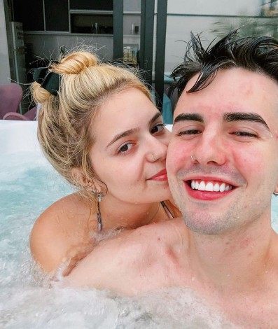 Viih Tube e o namorado, Bruno Magri  - reprodução do instagram