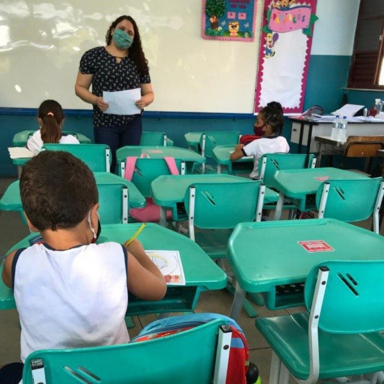 Secretaria Municipal de Educação começa segunda fase do ensino presencial - Ricardo Cassiano / Prefeitura do Rio / Divulgação