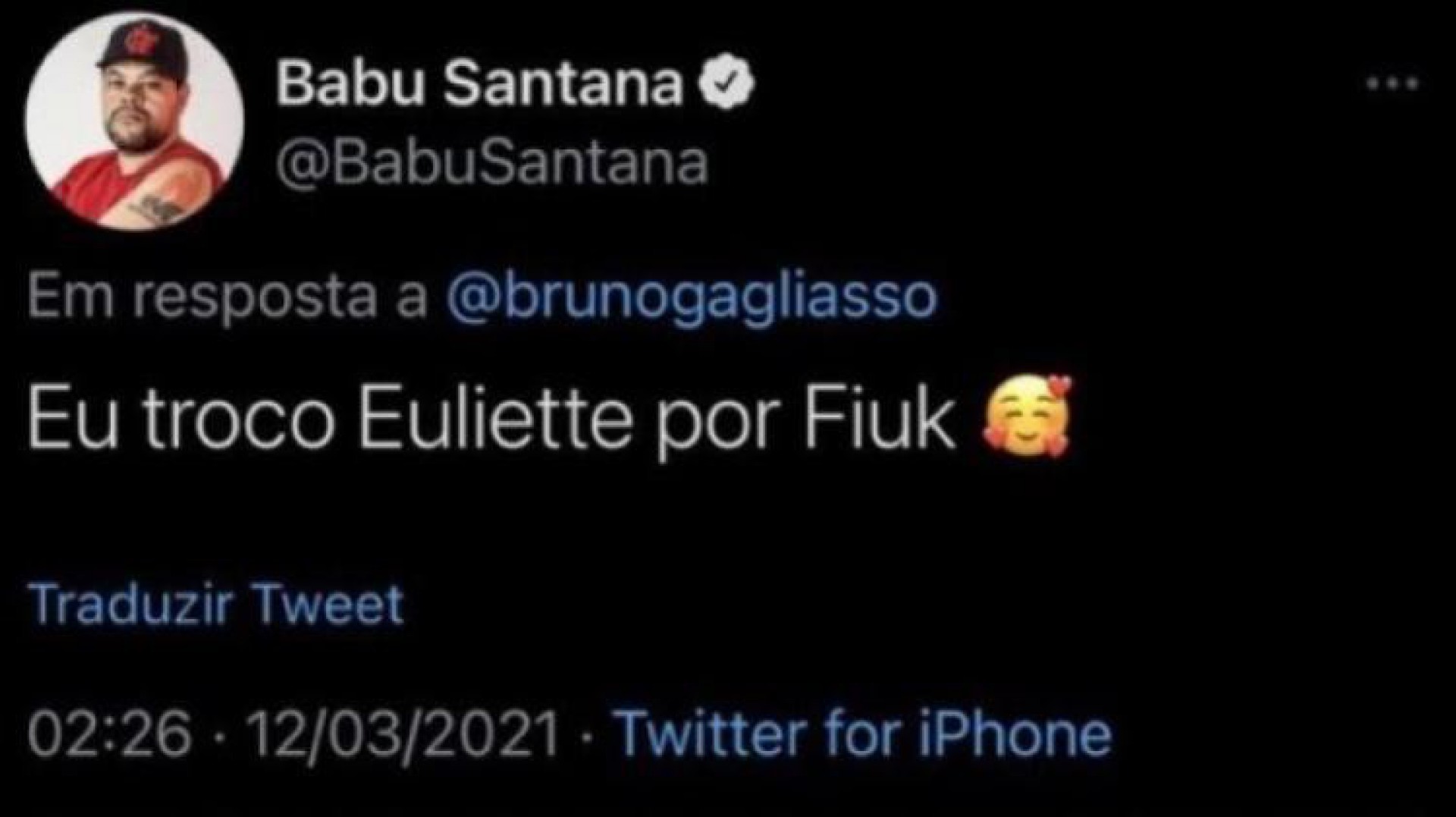 Babu Santana - Reprodu&ccedil;&atilde;o