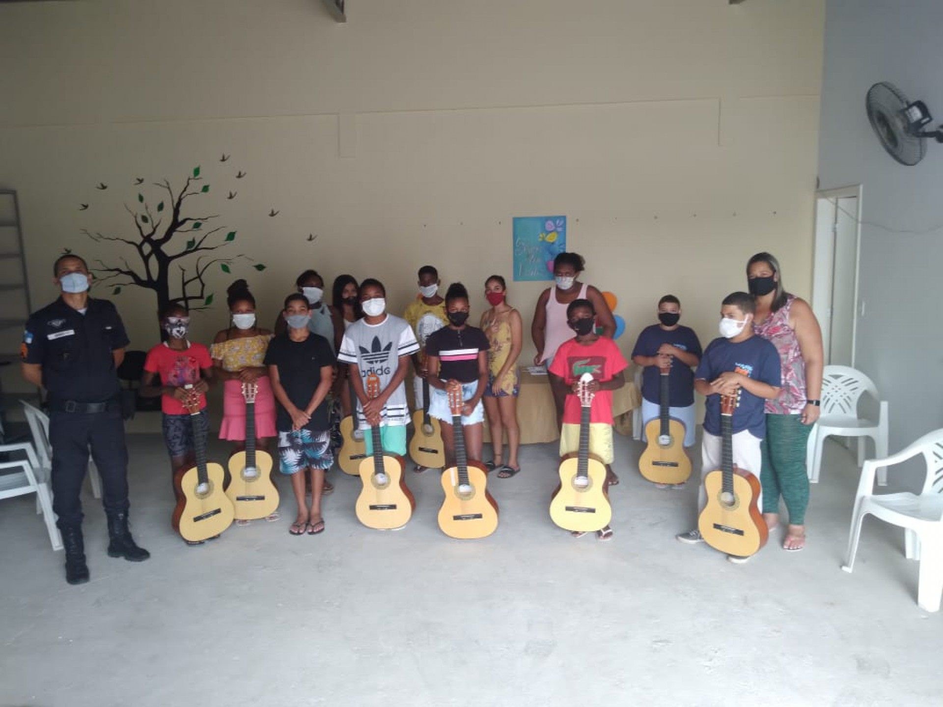 Projeto 'Primeiro Acorde' do 29&deg; BPM inicia aulas em parceria com o munic&iacute;pio