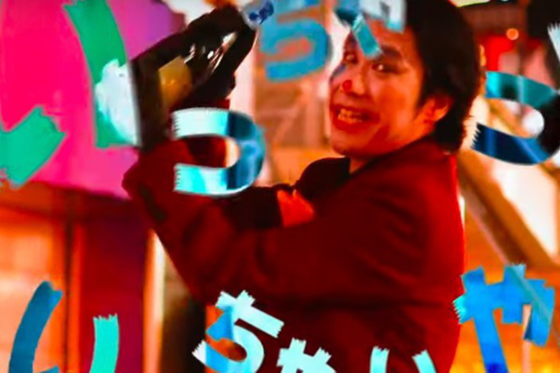 Yuusuke Kawai, candidato a governador da região de Chiba, no Japão, vestido de Coringa - Reprodução