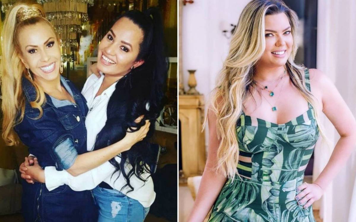 Joelma e Nat&aacute;lia e Rafaella Freitas