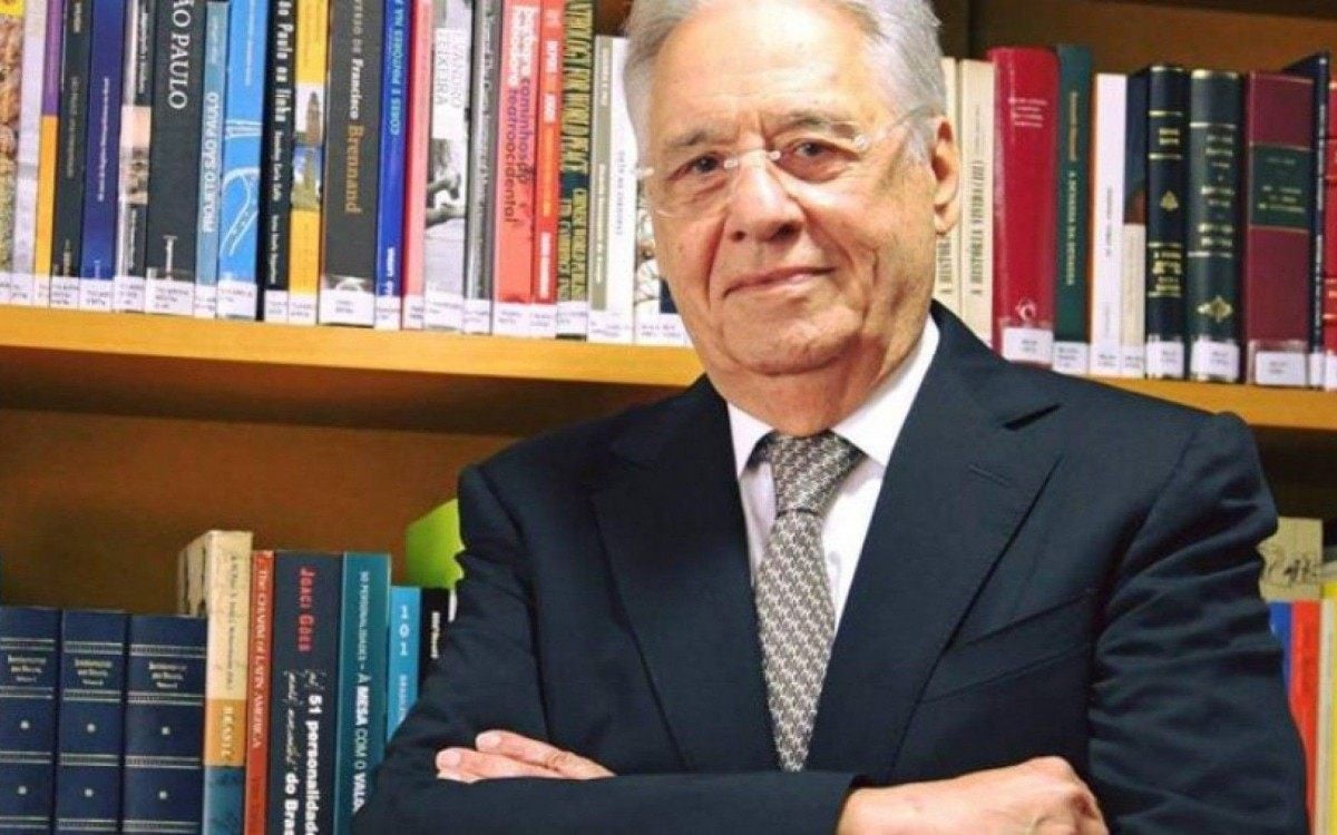 Ex-presidente Fernando Henrique Cardoso (PSDB) admite votar em Lula em 2022 - Reprodução