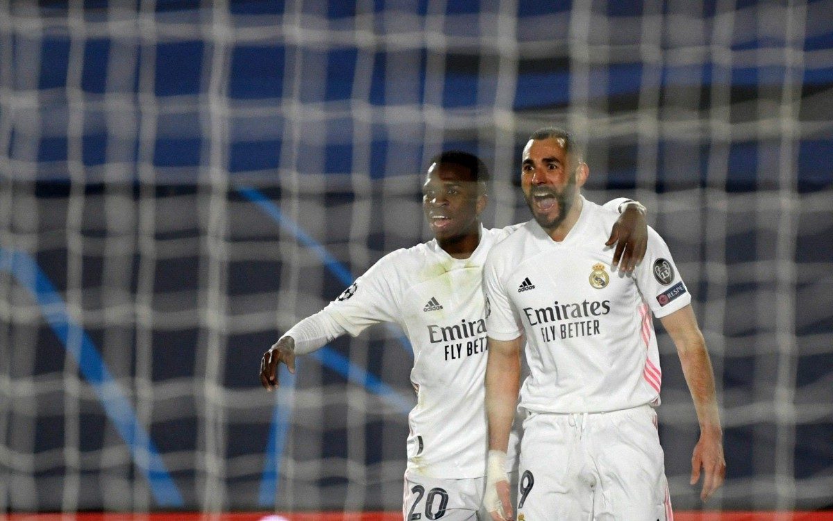 Real Madrid venceu o Atalanta na Liga dos Campeões