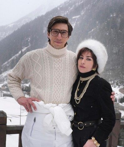 Lady Gaga e Adam Driver em House of Gucci - Reprodução/Instagram