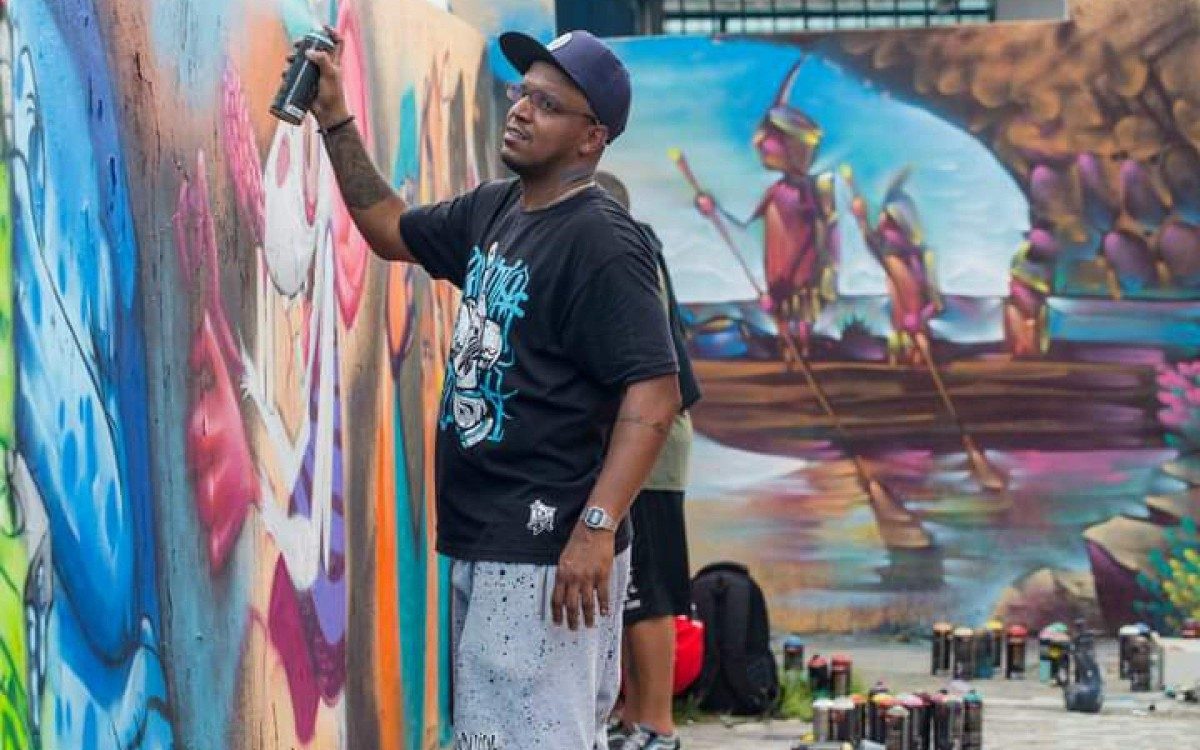 Pakato, um dos principais grafiteiros de S&atilde;o Gon&ccedil;alo, que morreu este ano em um acidente de motocicleta, receber&aacute; homenagem dos colegas neste s&aacute;bado (20)