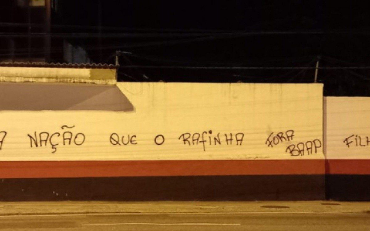 Muro de sede &eacute; pichado