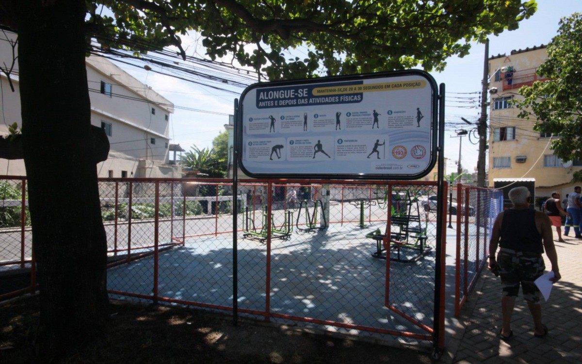 Santa Eug&ecirc;nia ganhou at&eacute; uma academia da terceira idade