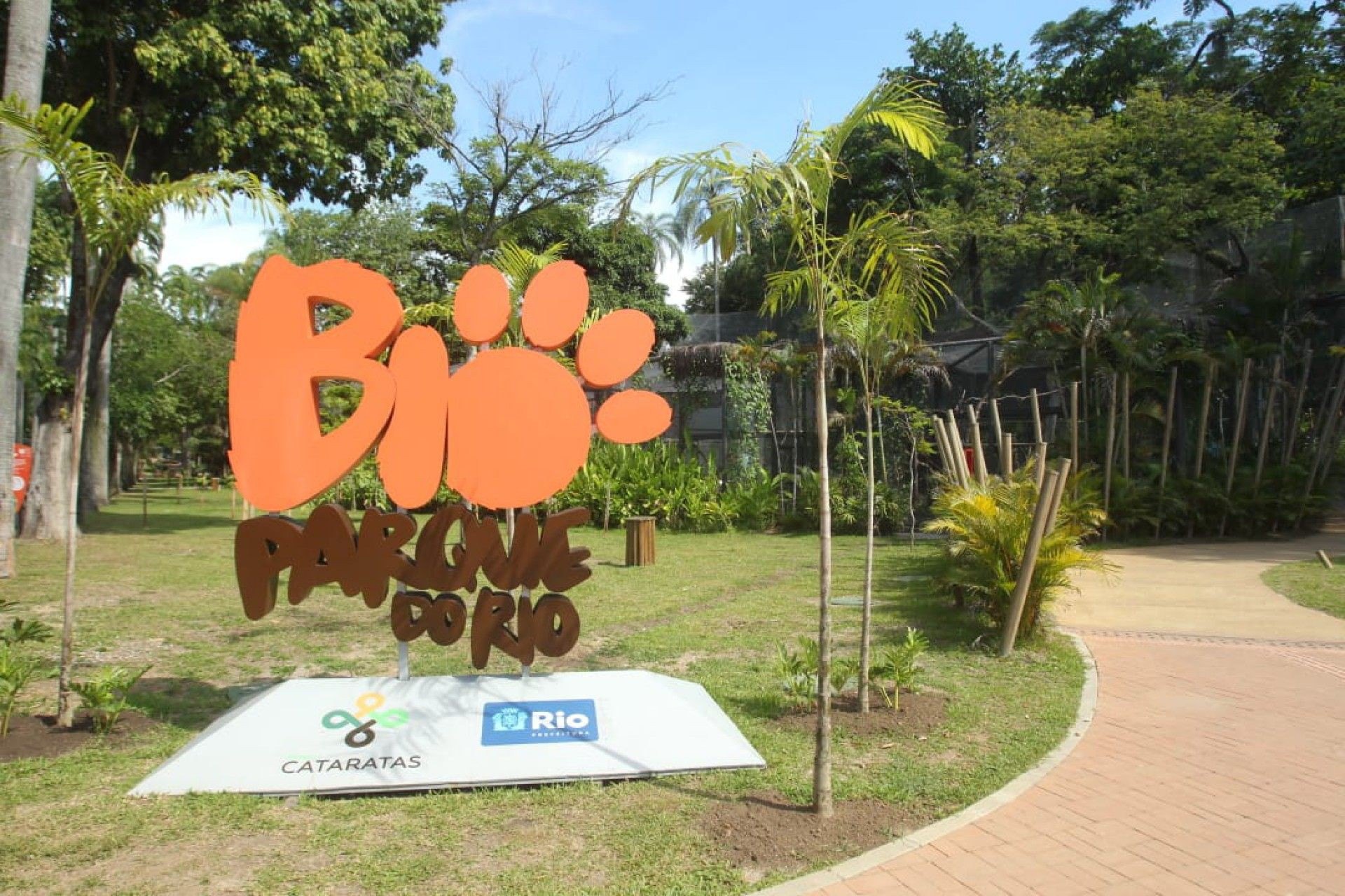 Prefeito do Rio, Eduardo Paes, participa de inauguração do BioParque - Estefan Radovicz / Agência O DIA 