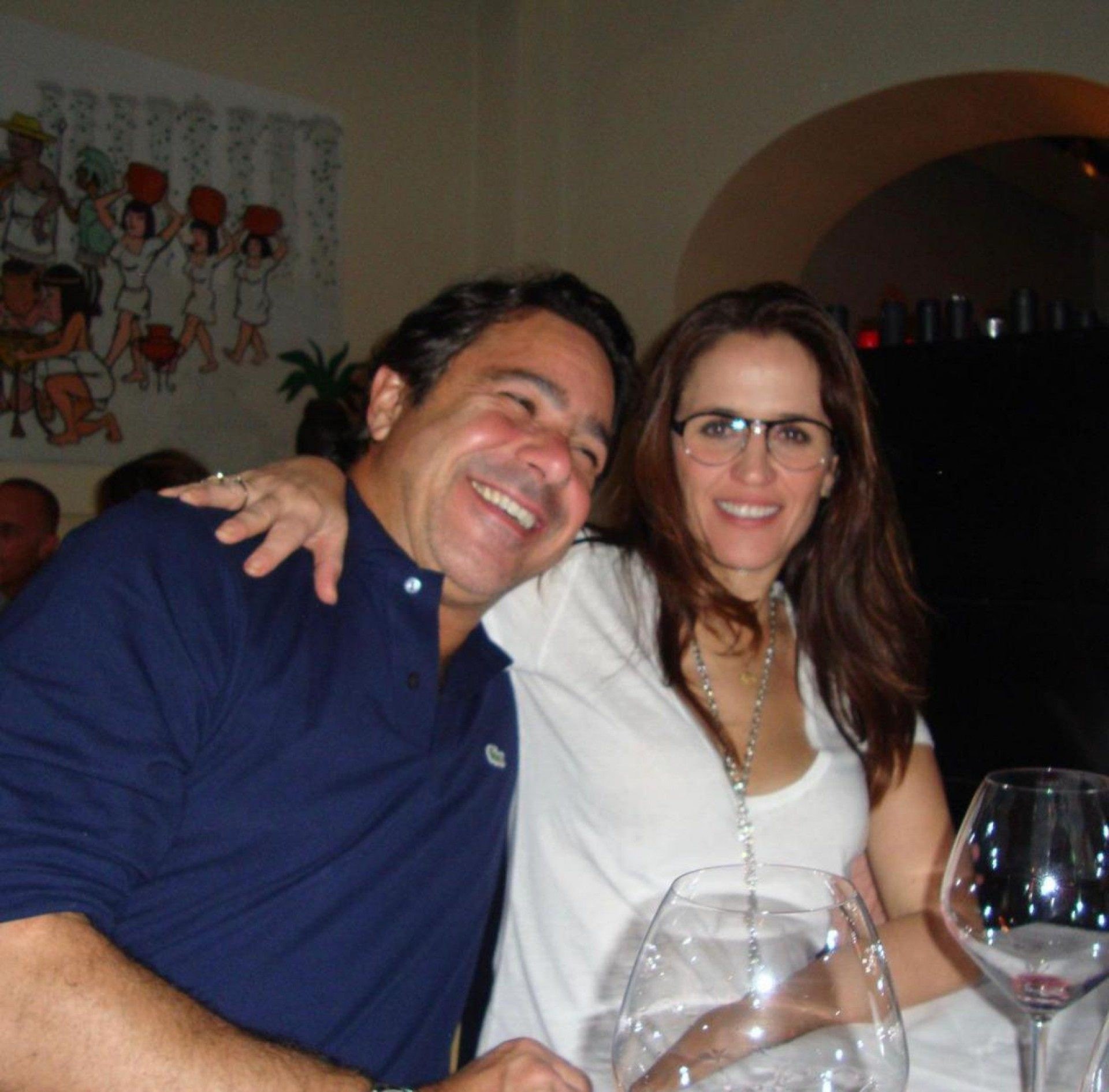 Ana Luíza Guimarães e o marido Do Figueira  - Reprodução Instagram 