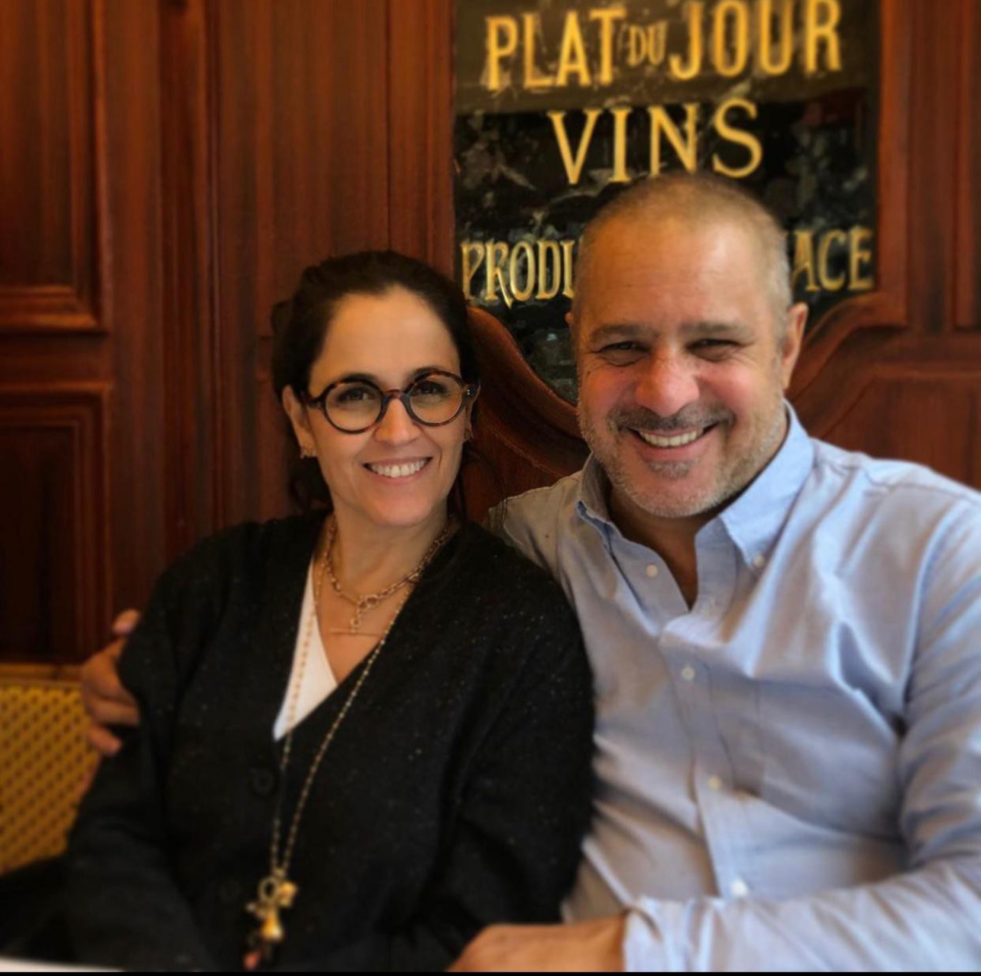 Ana Luíza Guimarães e o marido Do Figueira  - Reprodução Instagram 