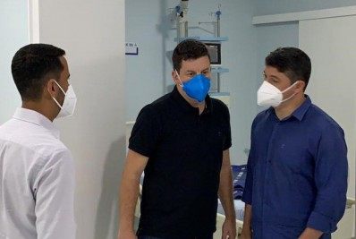 COVID-19: prefeito interino consegue liberação de mais 12 leitos de UTI