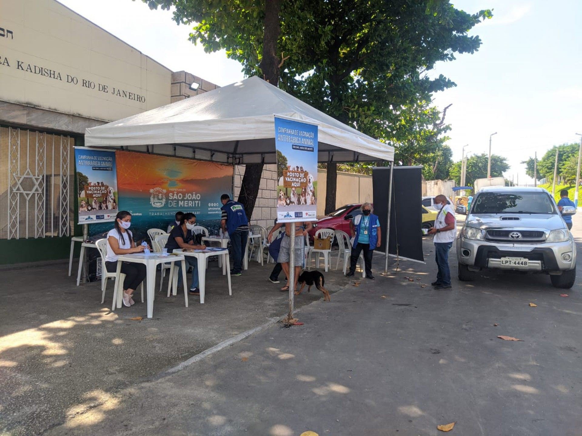 O evento foi realizado ao longo desta quinta-feira (18), em dois pontos do bairro Vila Rosali - Divulgação/ PMSJM