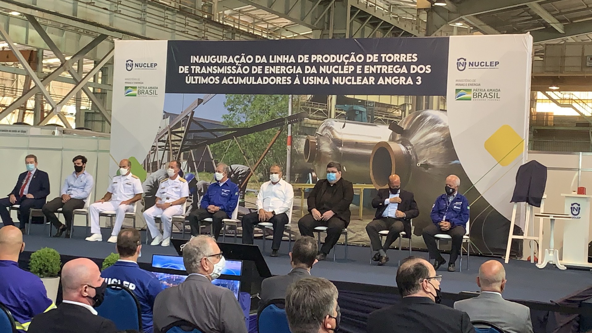 Nuclep em Itagua&iacute; inaugura linha de produ&ccedil;&atilde;o de torres de transmiss&atilde;o