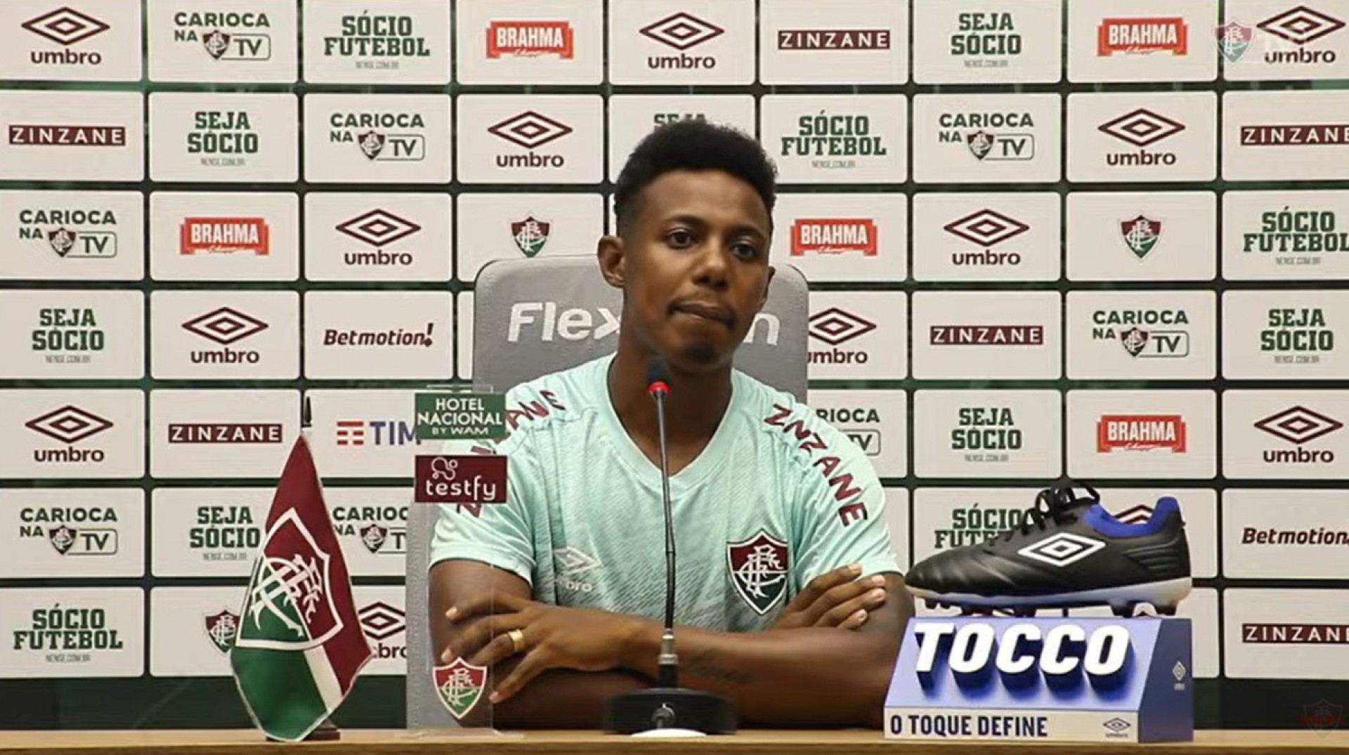 Wellington fala sobre estilo de jogo e cr&iacute;ticas recebidas na chegada ao Fluminense: 'N&atilde;o apare&ccedil;o muito para a torcida'