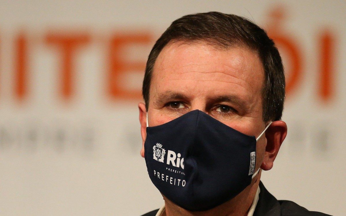 O  prefeito do Rio, Eduardo Paes