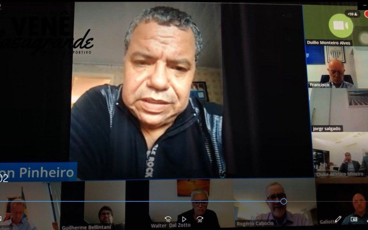 Nilton Pinheiro durante reuni&atilde;o com a CBF