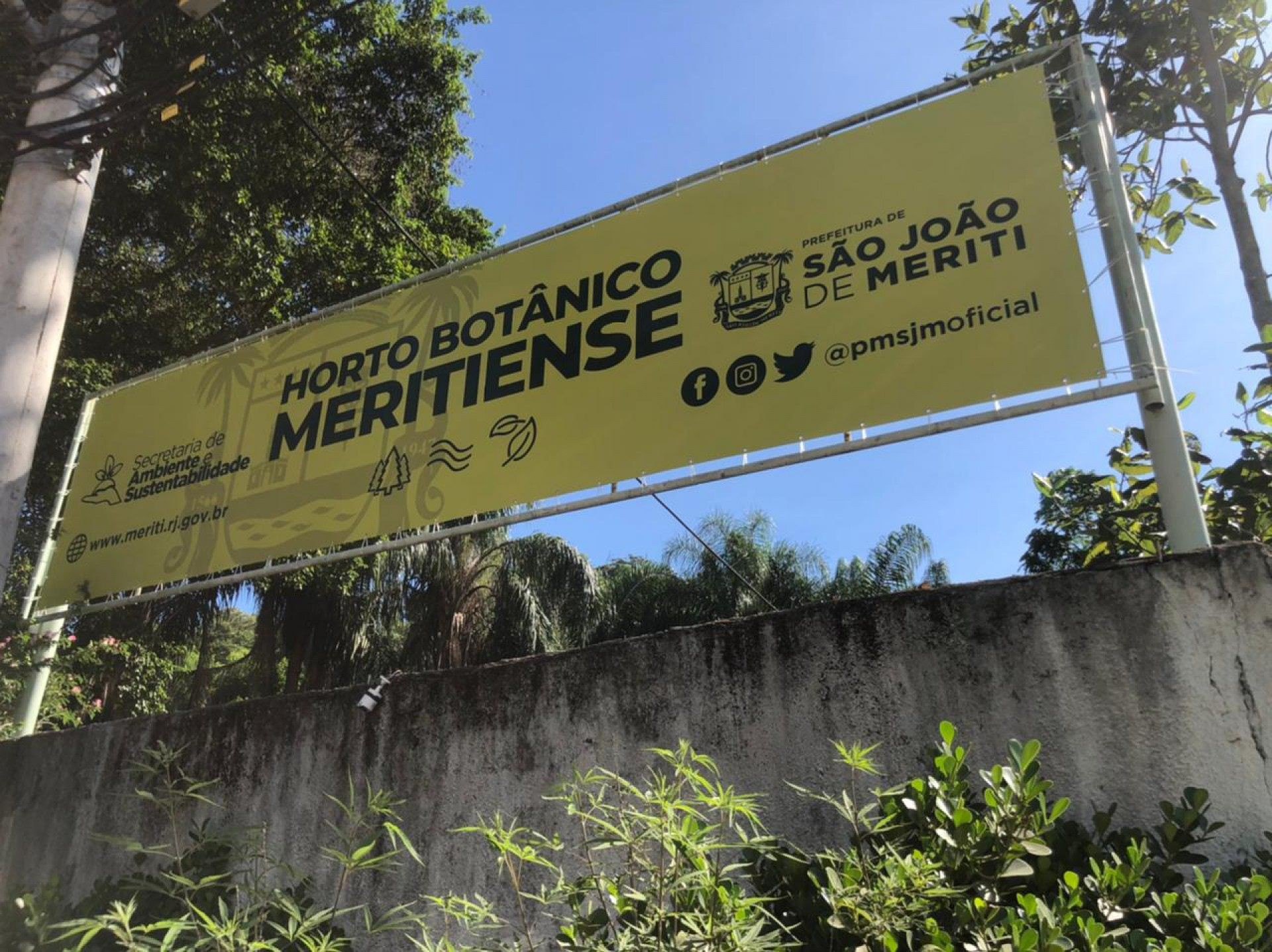 Fonte Carioca pode voltar a funcionar no Horto Municipal de Meriti - Divulgação/ PMSJM