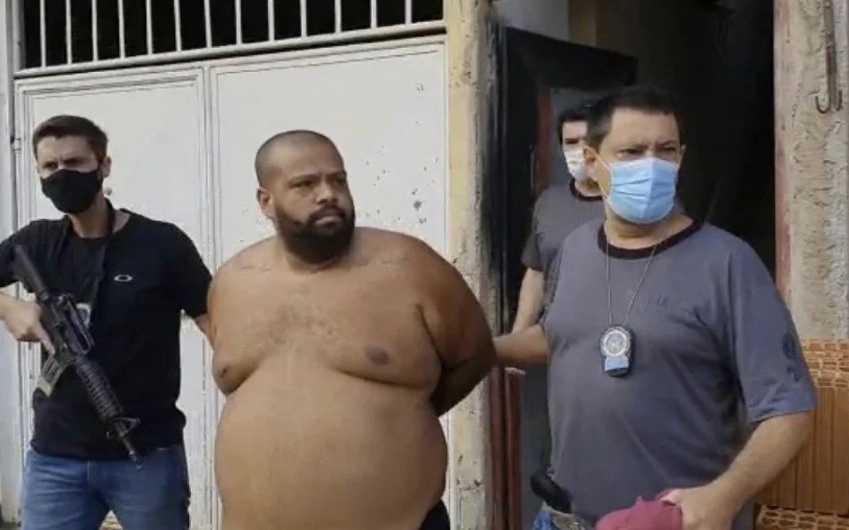 O preso n&atilde;o ofereceu resist&ecirc;ncia ao ser preso em Belford Roxo