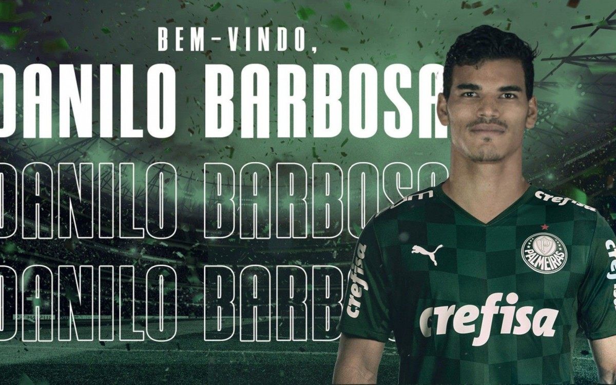 Primeiro reforço do Palmeiras para 2021, Danilo Barbosa chega por empréstimo ao Nice, da França, até dezembro - Divulgação/Palmeiras