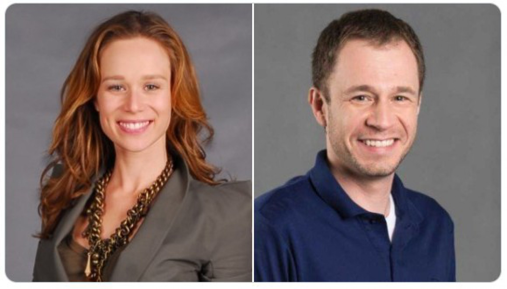 Mariana Ximenes e Tiago Leifert