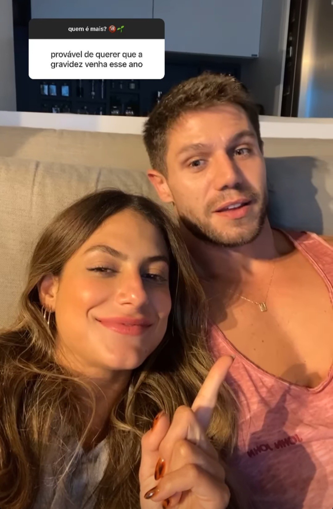 Jonas Sulzbach e Mari Gonzalez - Reprodução