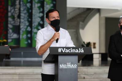 Doria confirma que resultado do estudo em Serrana mostrou redução de 95% em novos óbitos