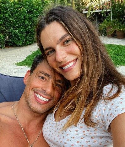 Cauã Reymond e Mariana Goldfarb - Reprodução