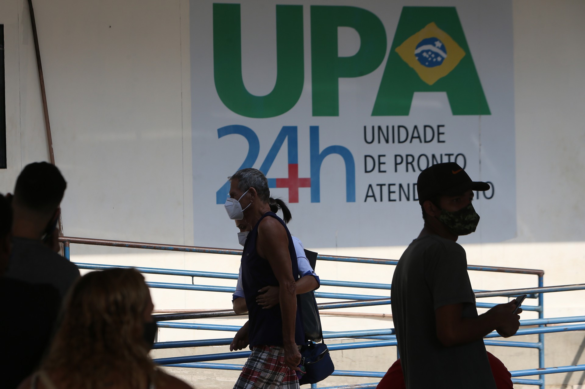 Movimenta&ccedil;&atilde;o na UPA Parque Beira Mar em Duque de Caxias - Daniel Castelo Branco / Ag&ecirc;ncia O DIA