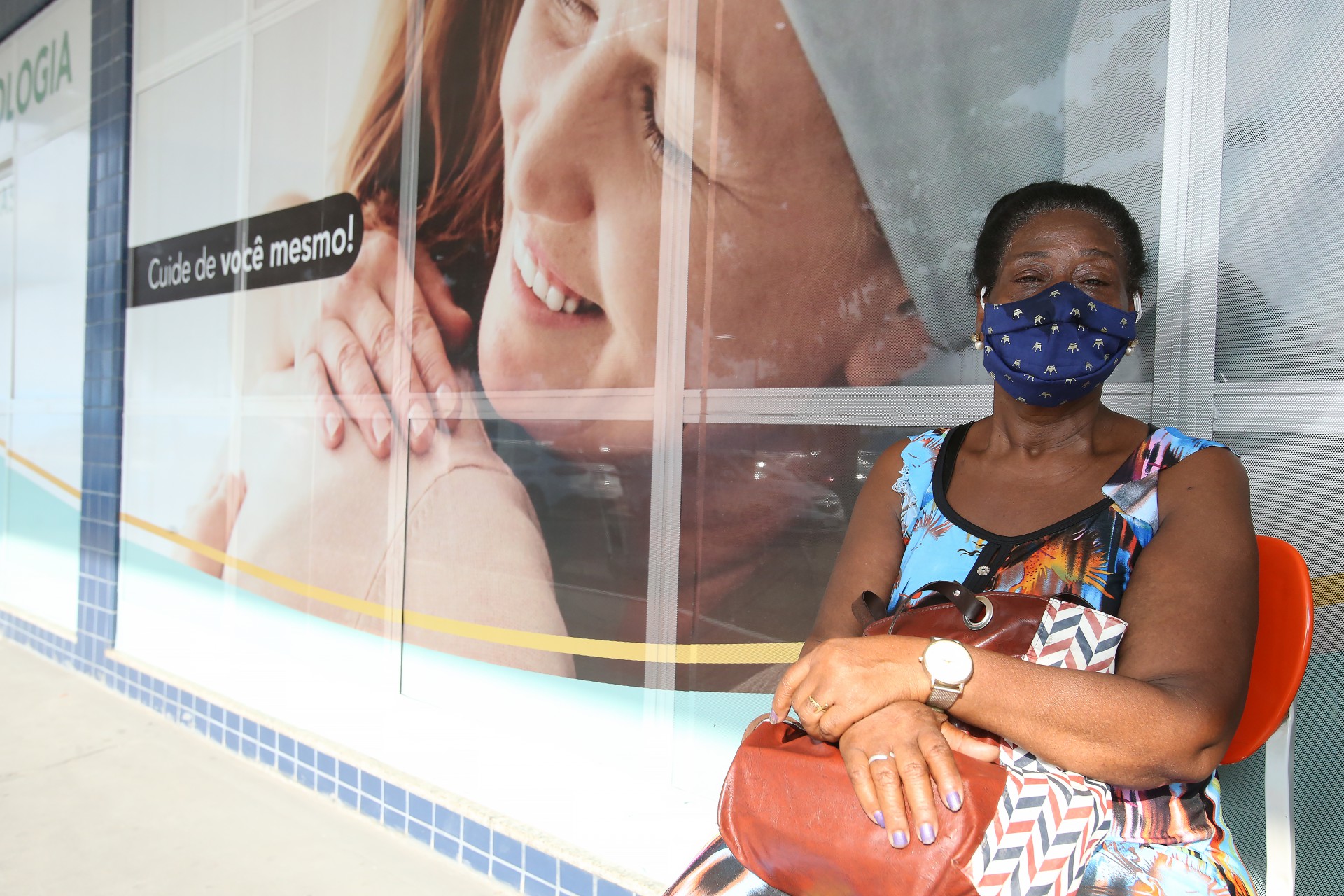 Movimenta&ccedil;&atilde;o no Hospital Municipal de Moacyr do Carmo. Na foto, a Marlene Gomes - Daniel Castelo Branco / Ag&ecirc;ncia O DIA