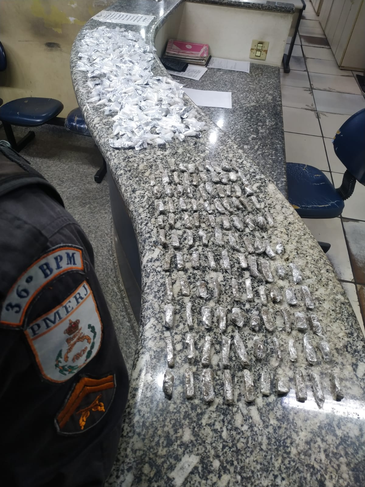 Santo Ant&ocirc;nio de P&aacute;dua: Dupla &eacute; presa por tr&aacute;fico durante a&ccedil;&atilde;o do 36&deg; BPM.