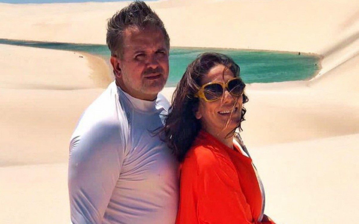 Orlando Morais e Gl&oacute;ria Pires