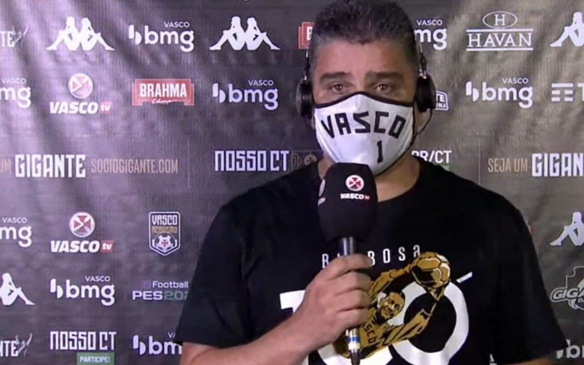 Marcelo Cabo lamentou o empate com o Fluminense, que deixou o Vasco mais distante do G-4 do Carioca