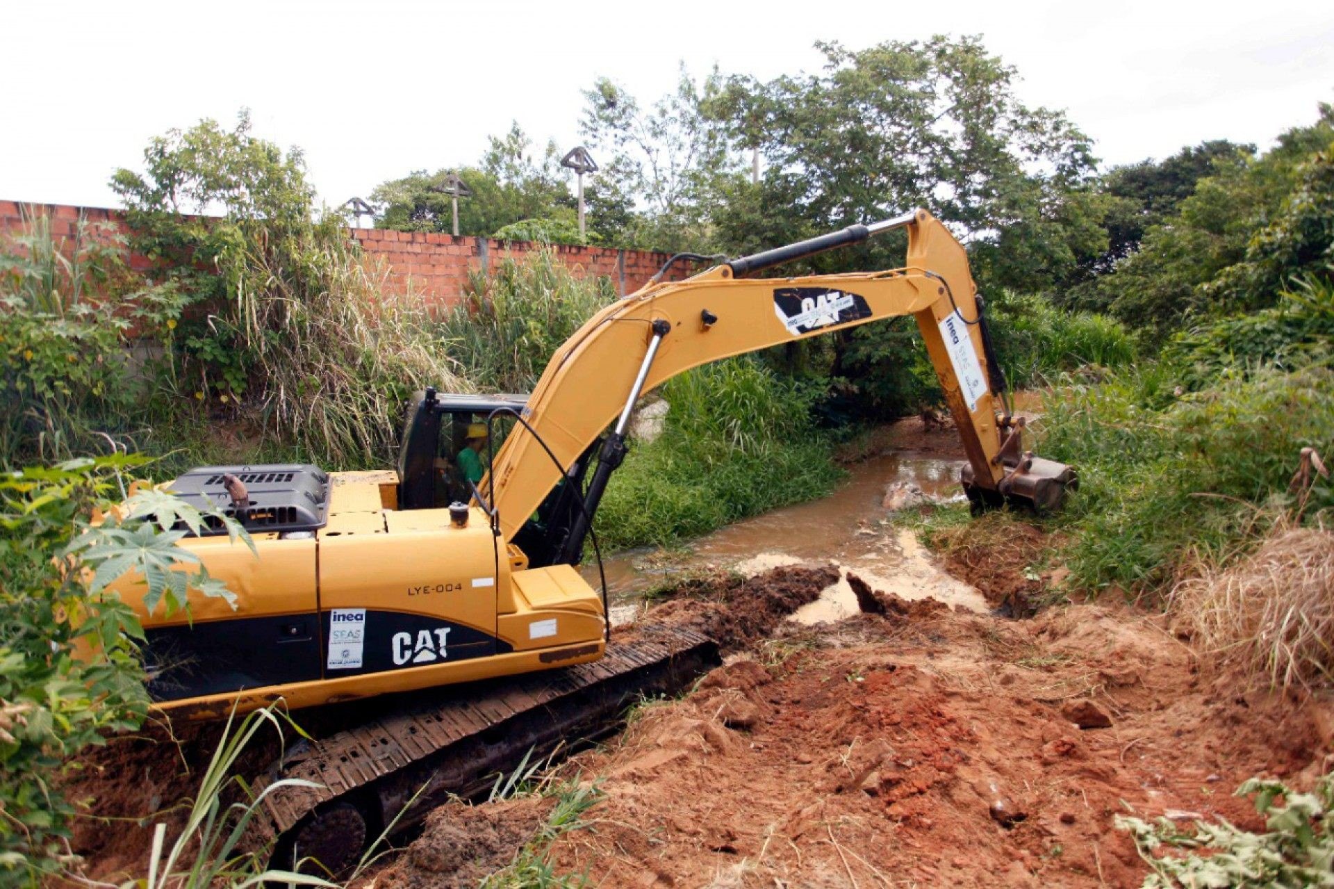 O Limpa Rio é um programa do governo estadual para desassoreamento de rios e córregos - Divulgação