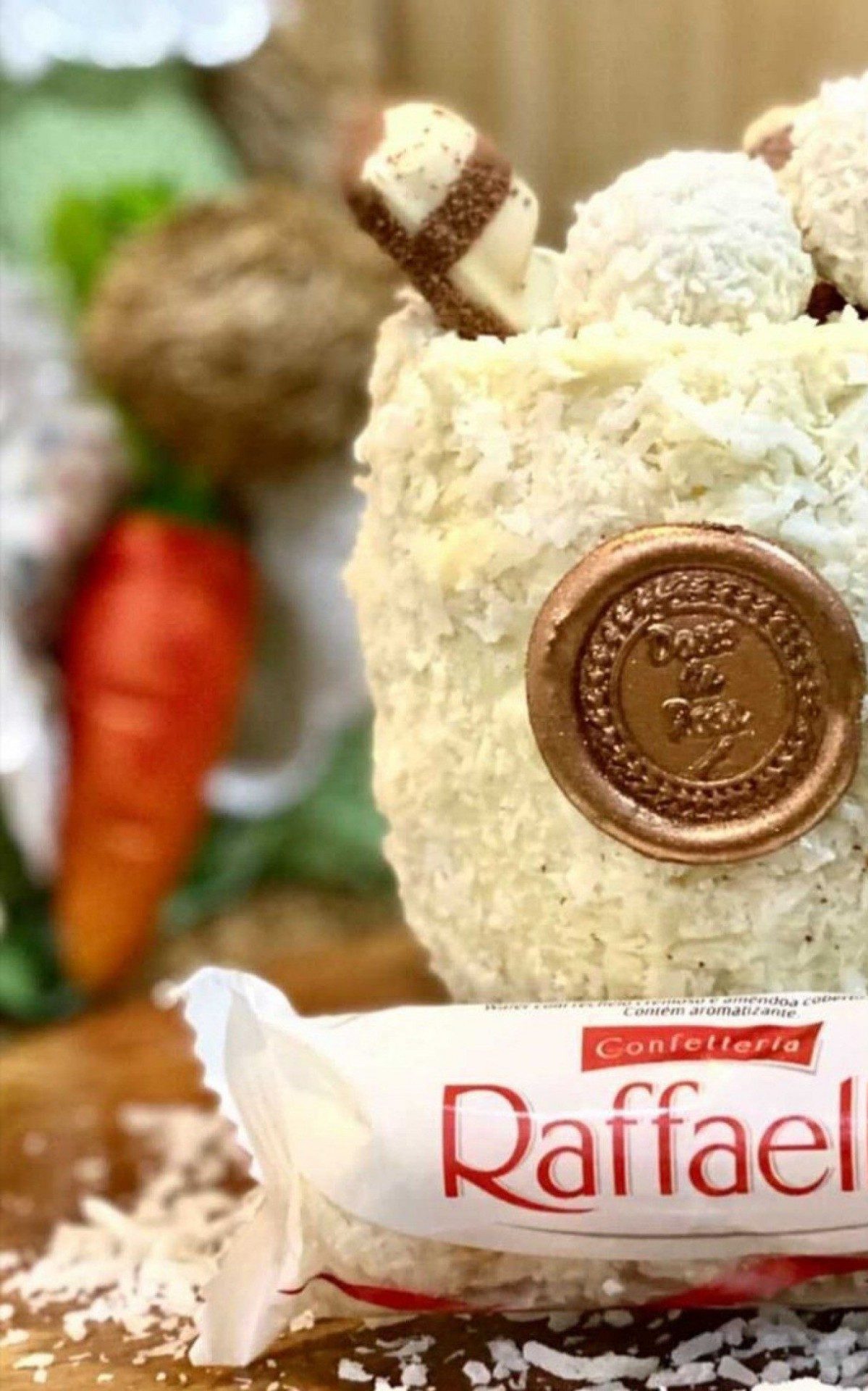 Ovo Rafaello - Doces da Rosaline