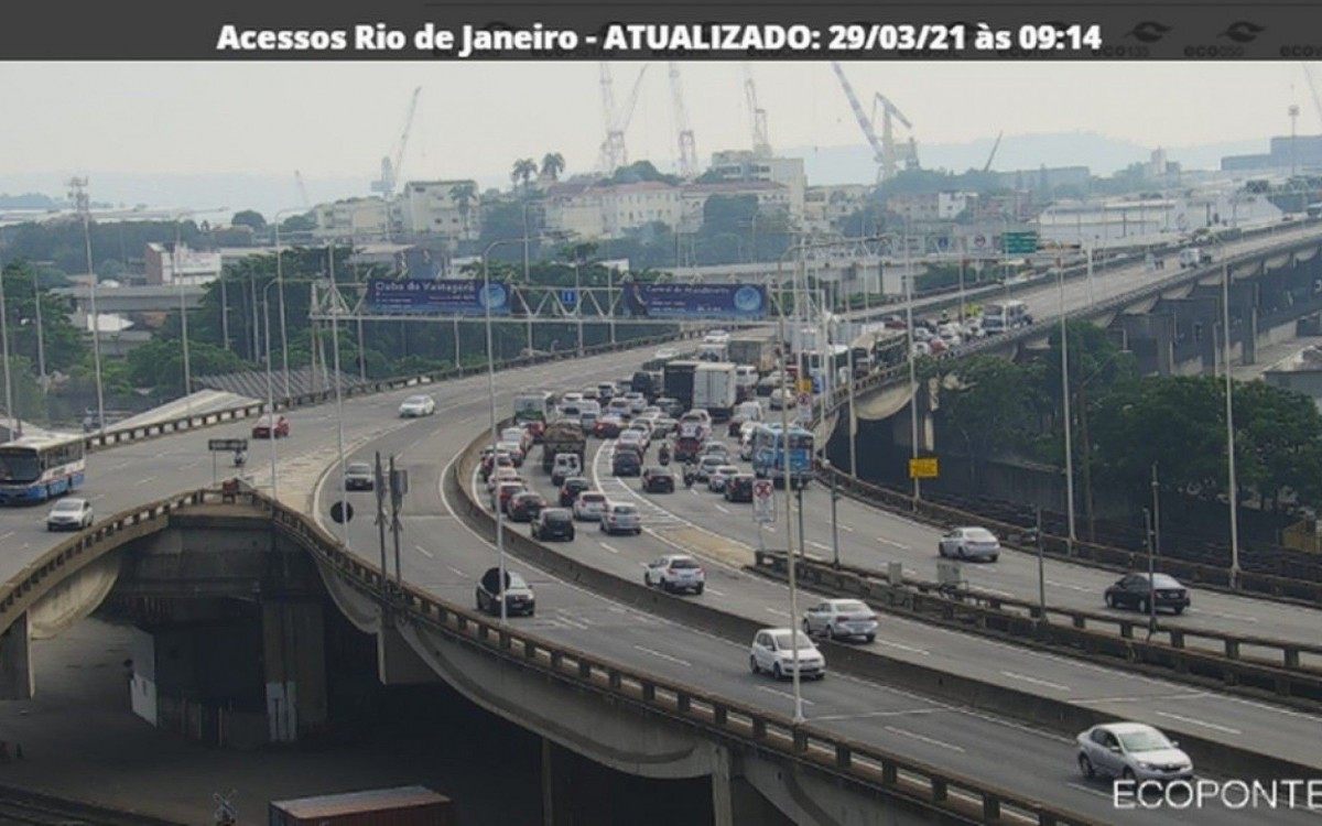 Subida da Ponte Rio Niter&oacute;i