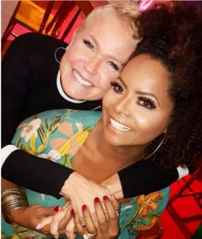 Xuxa e Adriana Bombom - Reprodução