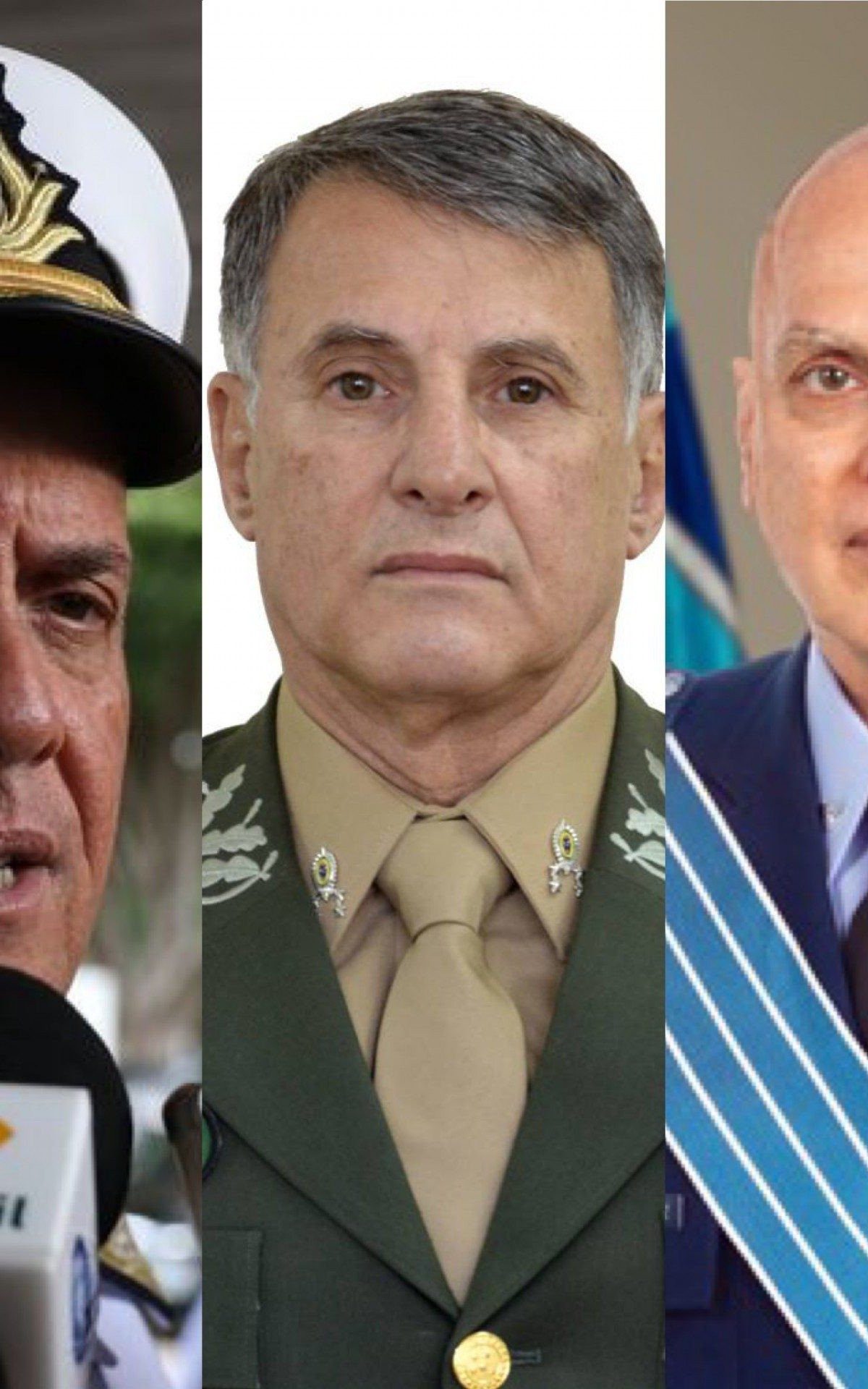 Tr&ecirc;s comandantes das For&ccedil;as Armadas anunciam sa&iacute;da nesta ter&ccedil;a-feira