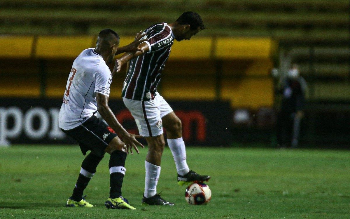 Volta Redonda - 30/03/2021 - Estádio Raulino de Oliveira..Fluminense enfrenta o Vasco esta noite em Volta Redonda pela 7ª rodada do Campeonato Carioca 2021 - Taça Guanabara..FOTO: LUCAS MERÇON/FLUMINENSE