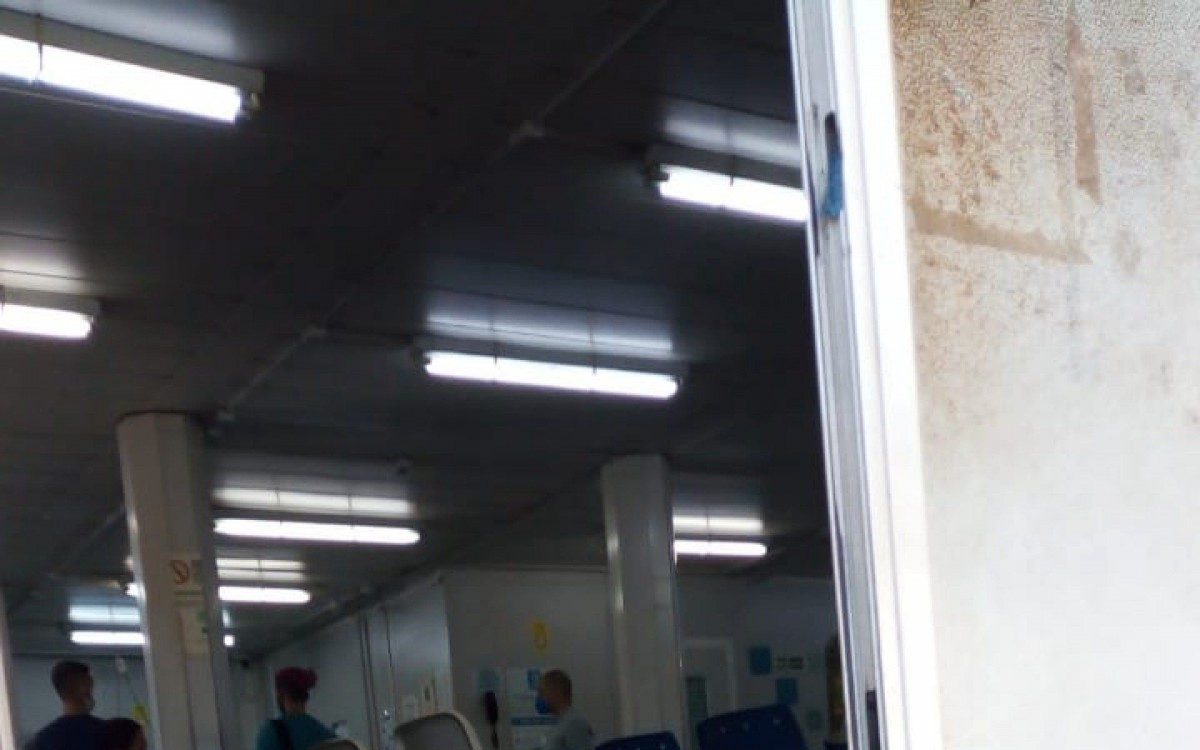 Movimento fraco na UPA Penha durante a manhã desta terça-feira (30) - Reginaldo Pimenta