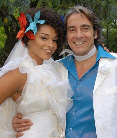 Jacques (Alexandre Borges) e Clotilde (Juliana Alves) - TV Globo / Alex Carvalho